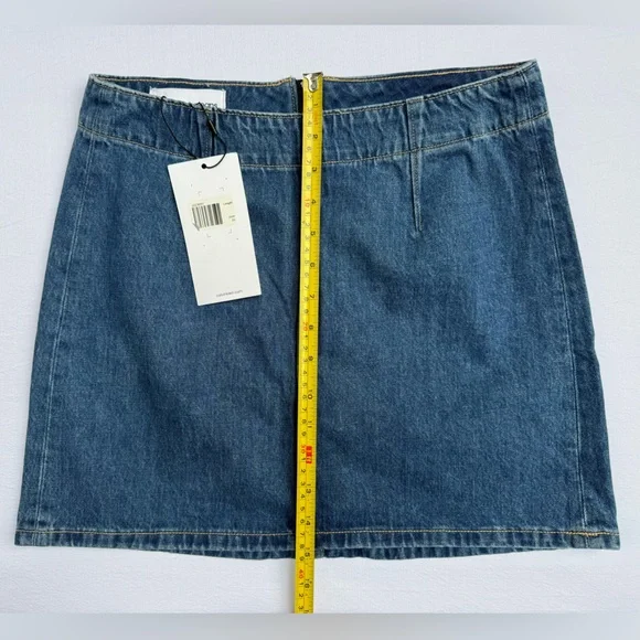 Calvin Klein Jeans Mini Skirt size 25z NWT - Picture 4 of 6
